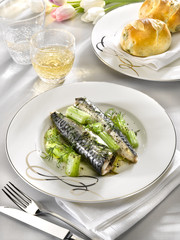 maquereau au fenouil - mackerel with fennel