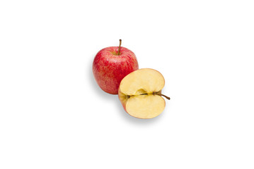 apple  isolated on white background