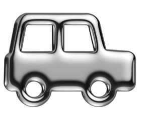 Voiture mignonne de chrome