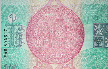 money - 100 Czech koruna