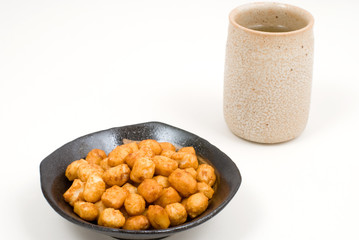 あられとお茶