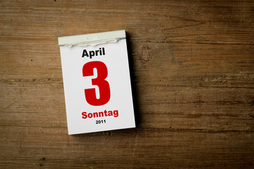 3 April 2011
