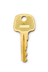Key isolated on white