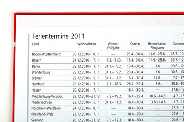 Obraz premium Ferien 2011