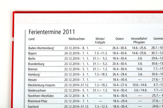 Ferien 2011