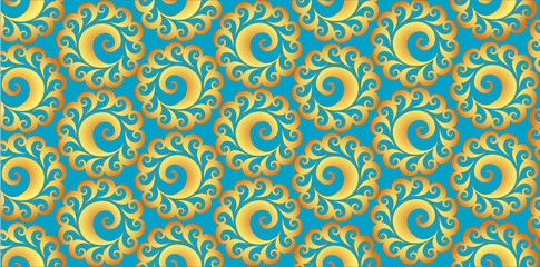 Abstract background of shining  spirals