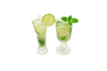 Mojito isolated on white background