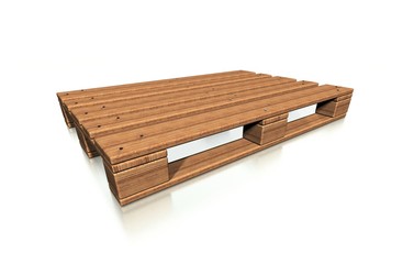 Europalette 3D - Logistik