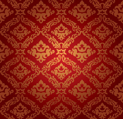 seamless damask wallpaper