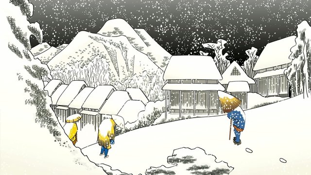 東海道五三次蒲原アニメ