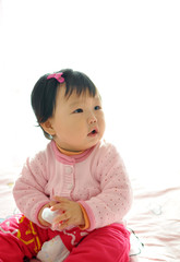 A asian baby girl