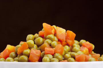 Canned peas