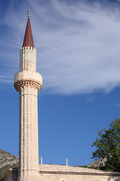 Minaret, The Old Town of Bar, Montenegro