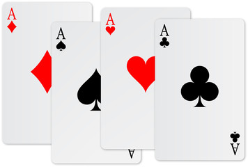 four aces card