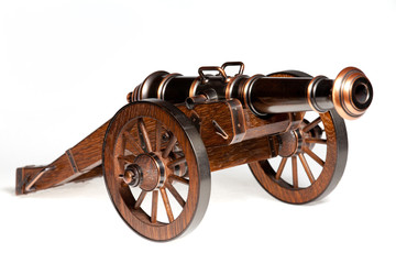Modell historischer Kanone