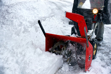 Snowblowing