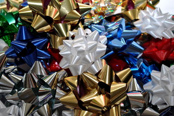 Christmas Bows Background