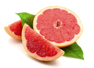 Ripe grapefruit
