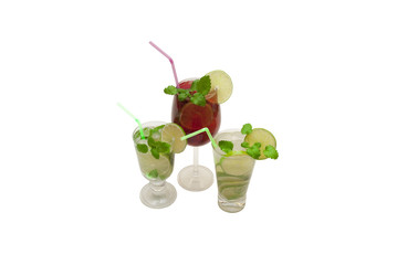 Mojito isolated on white background