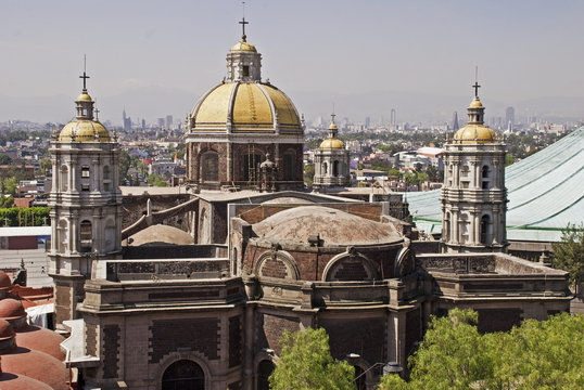 Old Basilica of Guadalupe in Mexico City