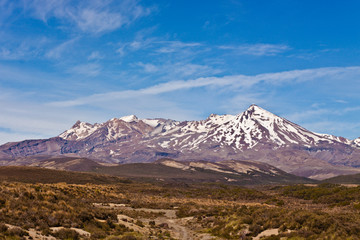 Fototapeta na wymiar Mt Ruapehu