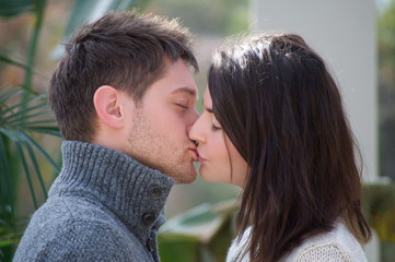 Fototapeta premium Young Attractive White Couple