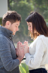 Young Attractive White Couple
