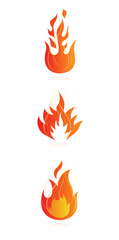 fire flame icons