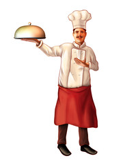 Smiling chef