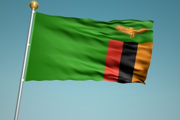 ザンビアの国旗