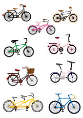 Fototapeta premium cartoon bicycle