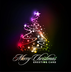 colorful background for new year and Christmas.