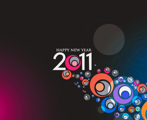 New Year background