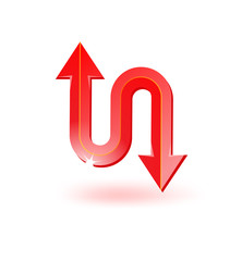 red arrow icon