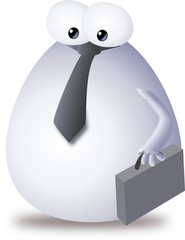 Business Comic-Figur