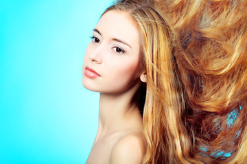 Fototapeta premium long hair