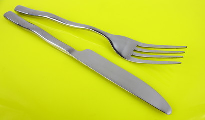 fourchette et couteau
