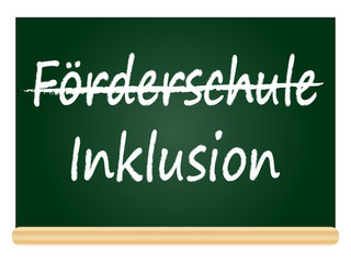 Obraz premium Inklusion statt Förderschulen