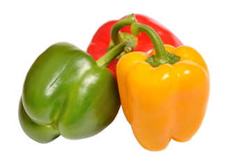 Fresh sweet peppers