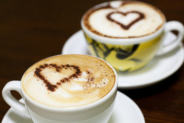 Cappuccino for Valentine's day.