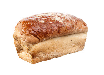 bread isolated on white