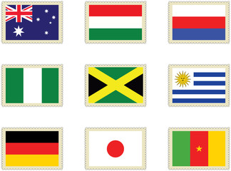 Stamps Flags 2