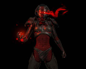 Advanced cyborg soldier