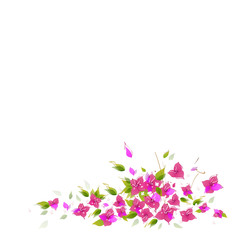 Naklejka premium Flower, vector background