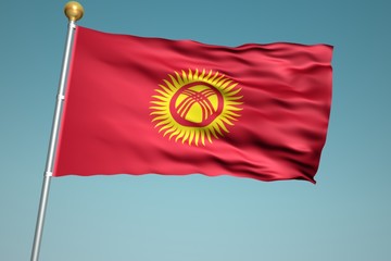 キルギスの国旗