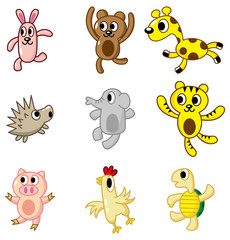 cartoon animal icon
