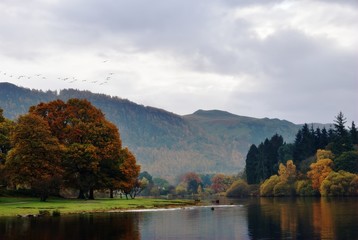 Autumn view from Friar's Crag