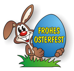 Easter Rabbit Frohes Osterfest