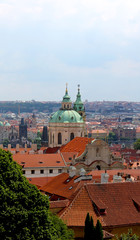 Vista de Praga desde el Palacio