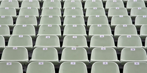 Naklejka premium Empty tribune